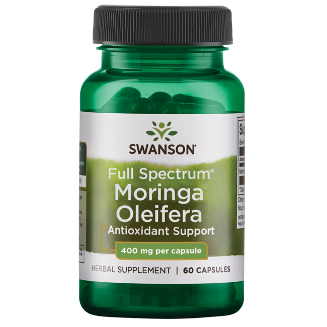 Swanson - Full Spectrum Moringa Oleifera 400mg (60Caps)