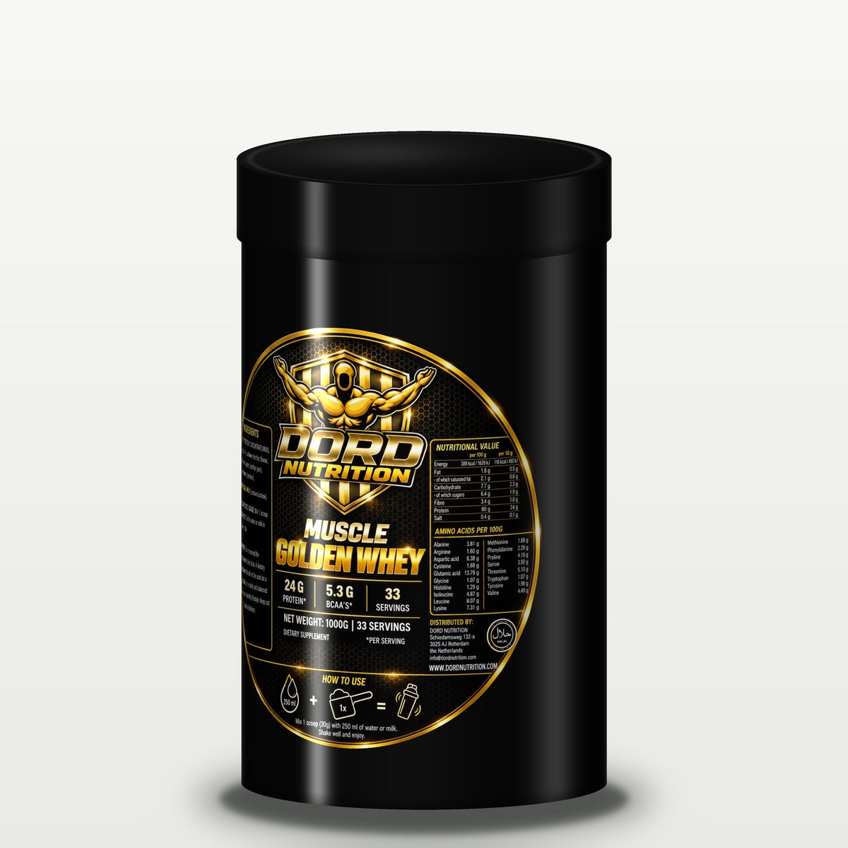 Dord Nutrition - Muscle Golden Whey (1000 g)