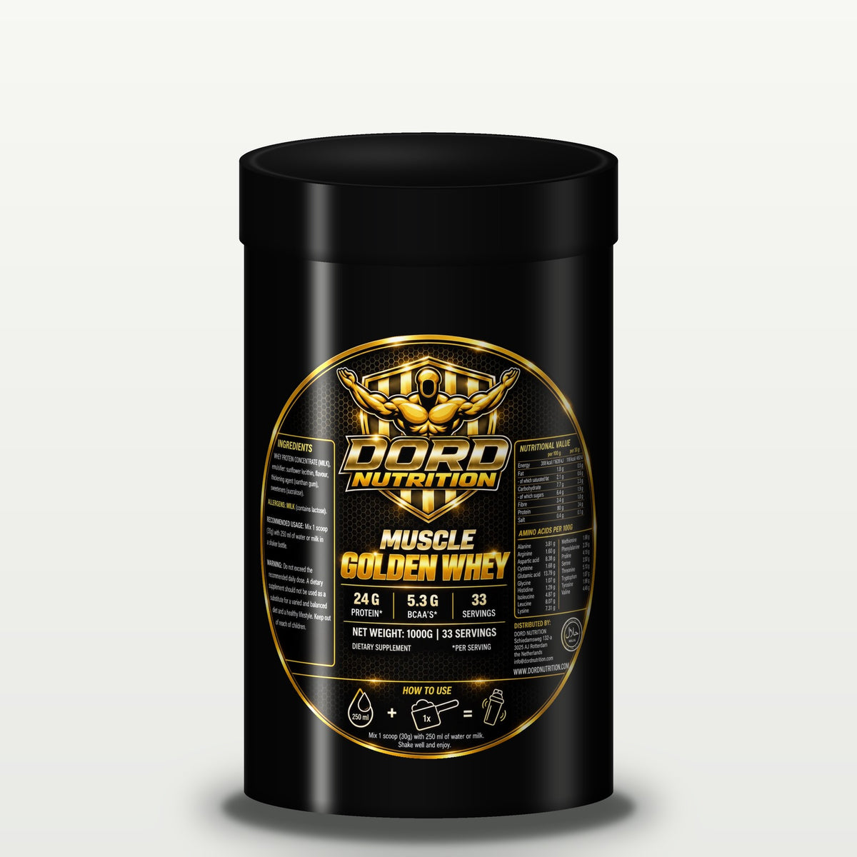 Dord Nutrition - Muscle Golden Whey (1000 g)